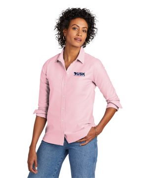 DUSK LOGO Pink Brooks Brothers® Women’s Casual Oxford Cloth Shirt