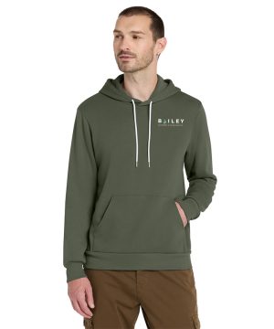 Unisex Heather Green Bella+Canvas Soft Hoodie