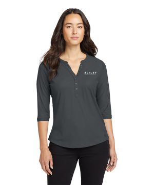 Grey Women's OGIO® Jewel Henley