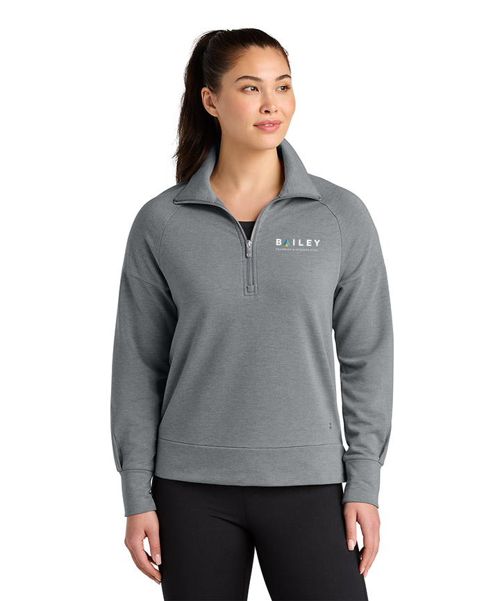 Grey Women's Soft OGIO® Luuma 1/2-Zip