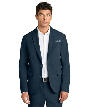 Navy Capital Tech Blazer