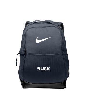 DUSK LOGO Navy Nike Brasilia Medium Backpack