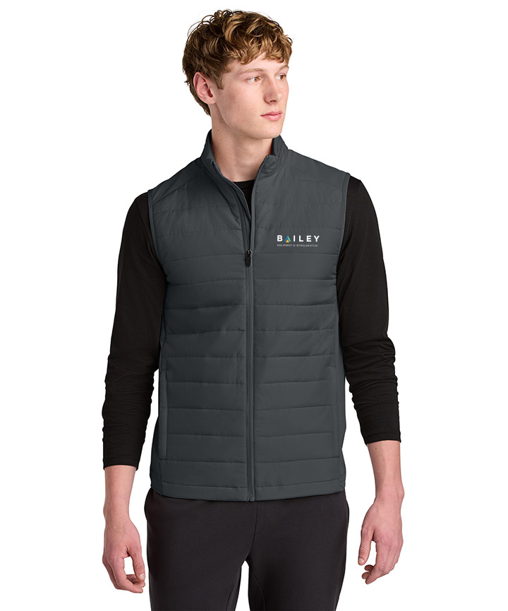 Grey Sport-Tek® Teknical Hybrid Vest