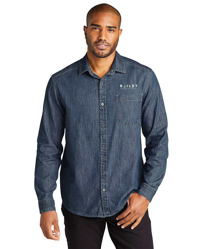 Port Authority® Perfect Denim Shirt – Bailey Company Store